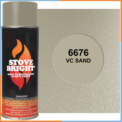 Stove Bright Vermont Casting Sand Gas Vent Hi-Gloss Paint