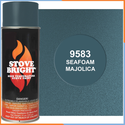 Stove Bright Seafoam Majolica Gas Vent Hi-Gloss Paint