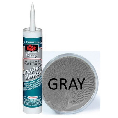 Gray Fireplace Mortar
