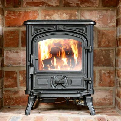 Replacement wood stove glass