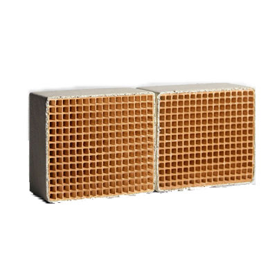 CC-505 Set of Two Rectangular Uncanned Catalytic Combustor 3.5" x 4" x 2"