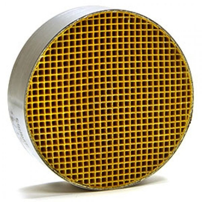 7 x 2 Inch Round Canned Catalytic Combustor CC-100