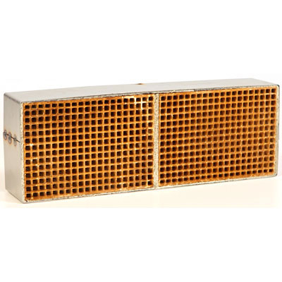 3.6 x 10.6 x 2 Inch Rectangular Canned Catalytic Combustor CC-511