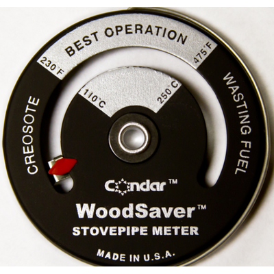 Woodsaver Stove Pipe Thermometer