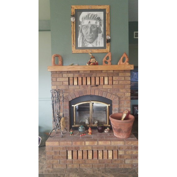 Happy customer photo op with Ceramic Glass A11 Pattern Cut