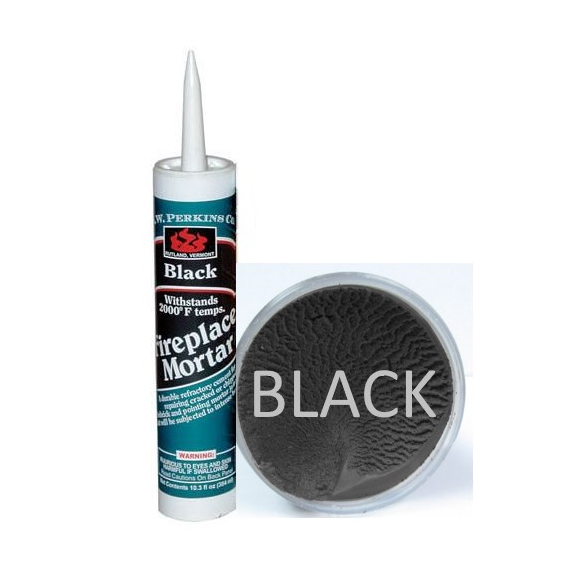 Black Fireplace Mortar