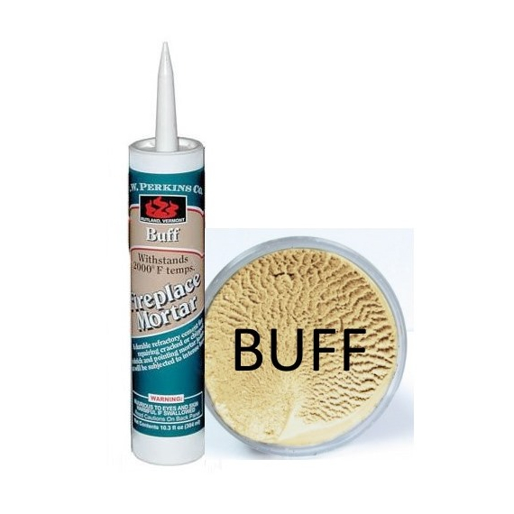 Buff Fireplace Mortar Caulking Catridge