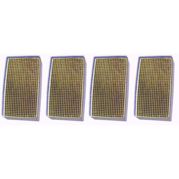 CC-177 Set of Four Rectangular Canned Catalytic Combustor 2" x 7" x 2"