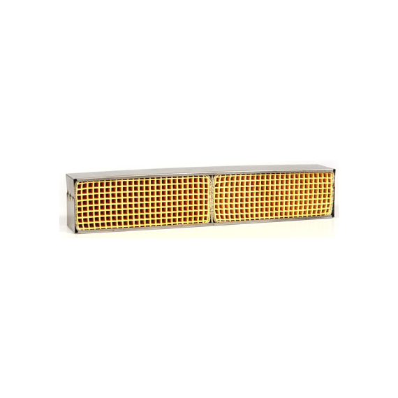 2.5 x 13 x 2 Inch Rectangular Canned Catalytic Combustor CC-257