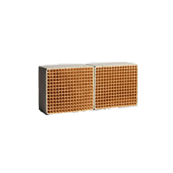 CC-505 Set of Two Rectangular Uncanned Catalytic Combustor 3.5" x 4" x 2"