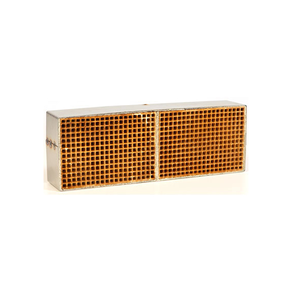 3.6 x 10.6 x 2 Inch Rectangular Canned Catalytic Combustor CC-511