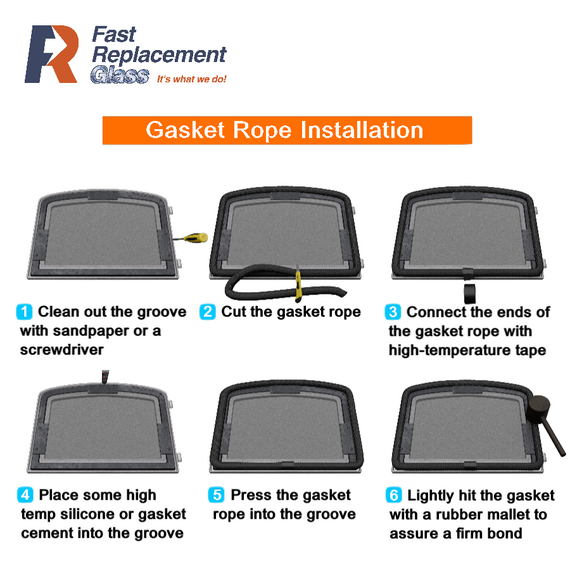 5/16 Inch Griddle Gasket Installation