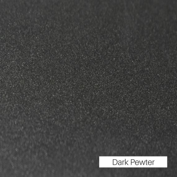Dark Pewter Powder Coat Finish