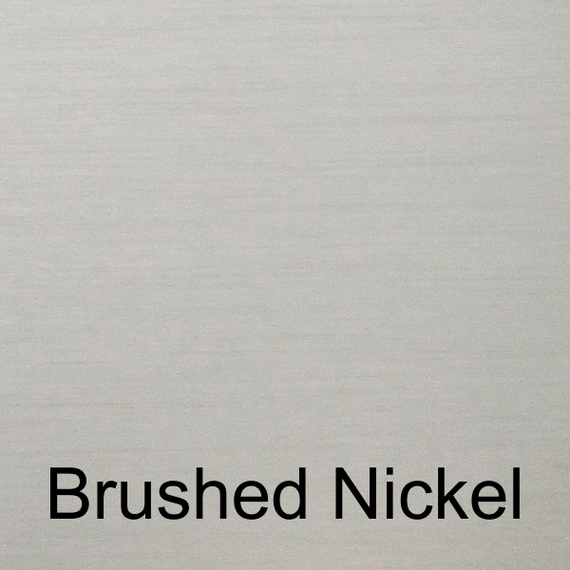 Brushed Nickel Standard Foot Finish