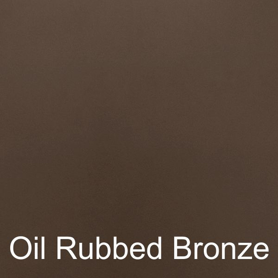 Oil Rubbed Bronze Powder Coated