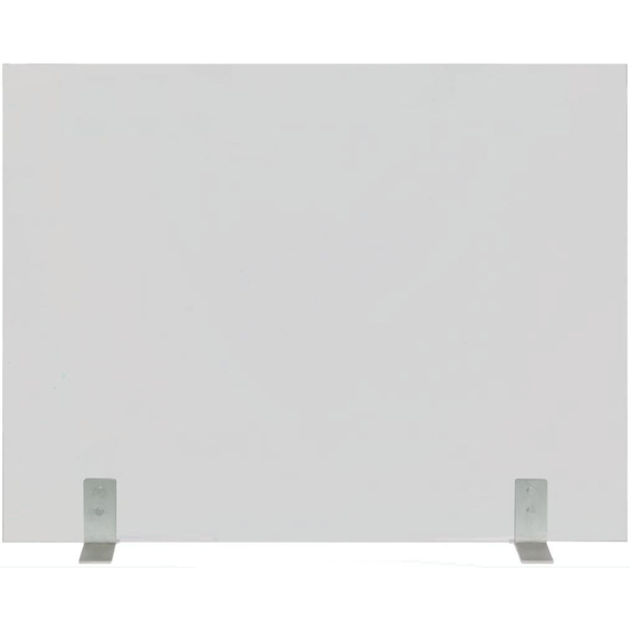 Elice Custom Size Fireplace Screen With Clear Tempered Glass