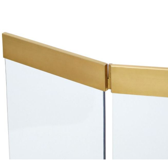Bass Trim Hinge Detail Of Modern Tri Panel Screen