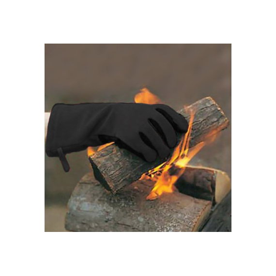 Black HearthX Deluxe Fireplace And BBQ Gloves