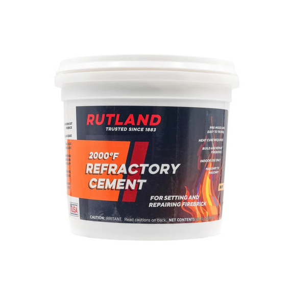 Rutland Refractory Cement | 1/2 Gallon