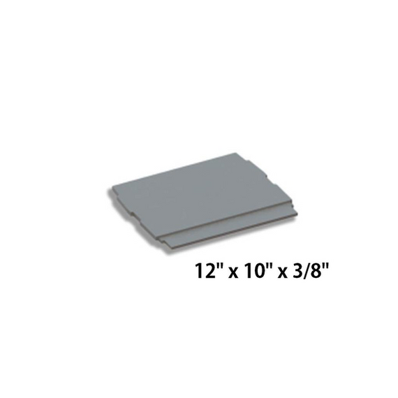 This Hearthstones Craftsbury 8391 Wood Stove Baffle Board 12" x 10" x 3/8" is for a wood stove replacement part.