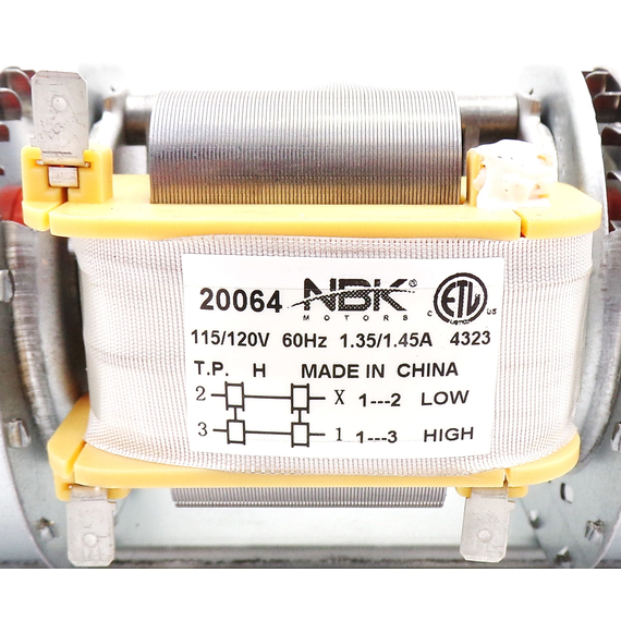 Harman/1-00-29145 Stove Blower Motor 20064 Specifications