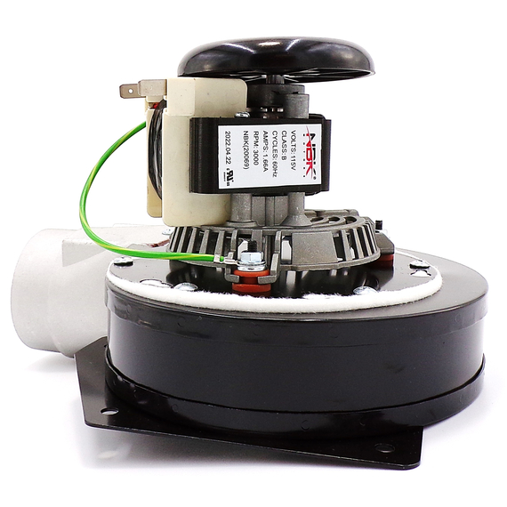 This wood stove motor is equivalent to US Stove/80602 Stove Blower Motor 20069.