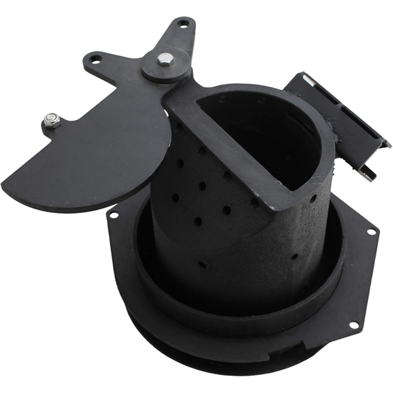 Quadrafire/812-3351 Pellet Stove Firepot 20085 Bottom Side Open
