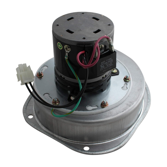 Whitfield/12156009 Exhaust Blower Motor 20135 Front View Details