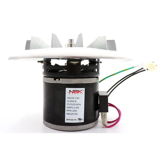 This Pellet Stove Motor is equivalent to Whitfield/12020011 Exhaust Blower Motor 20136.