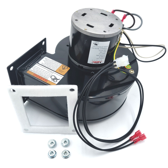 This pellet stove motor is Regency/GF55-003 Blower Motor Convection 20145.