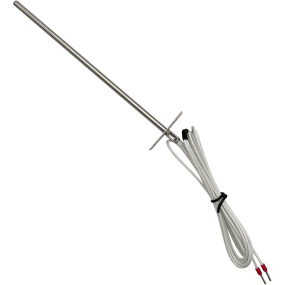 This temperature sensor is equivalent to Traeger/Bac194 Pellet Stove Temperature Sensor RTD 20173.