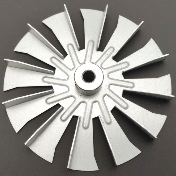 This blade is equivalent to Harman 3-21-00661 Fireplace Fan Blade 4 - 3/4 Inch - 20181.