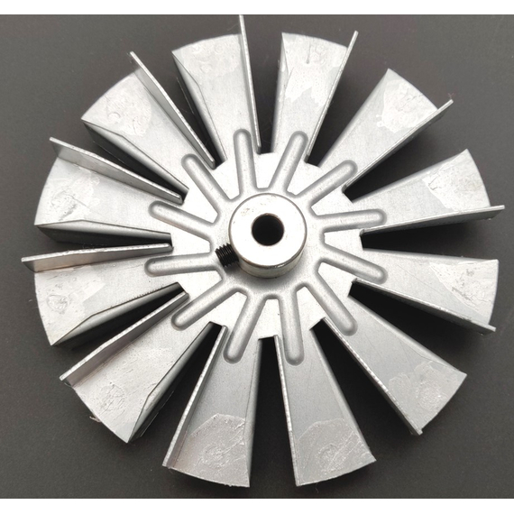 This fireplace fan blade is equivalent to Harman 3-20-502221 Furnace Double Paddle Fan Blade 5 Inch - 20182.