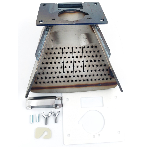 This fire pot is equivalent to Harman/1-10-73546A Pellet Stove Fire Pot 20524.