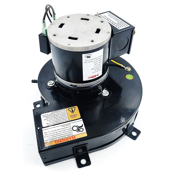 This stove blower is equivalent to Rheem/70-21496-03 Blower Motor Draft Inducer 12168.
