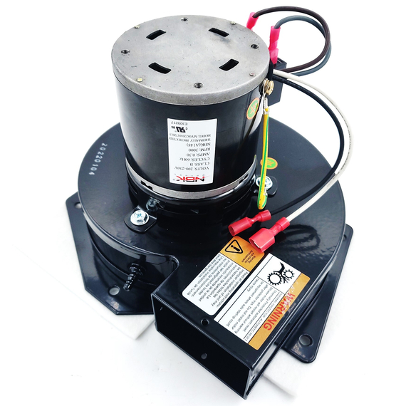 This stove blower is equivalent to Franklin/8211765065 Blower Motor Draft Inducer 12195.