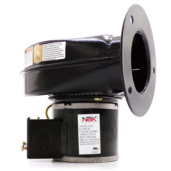 This stove blower is equivalent to Dayton/1TDN7 Stove Blower Motor PSC 12371.