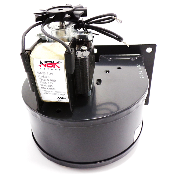 This stove blower is equivalent to Dayton/1TDP2 Stove Blower Motor 115V - 20495.