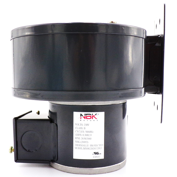 This stove blower is equivalent to Fasco/50752-D230 Stove Blower Motor 230V - 20497.