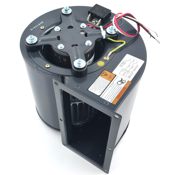 This stove blower is equivalent to Dayton/1TDT6 Stove Blower Motor 20500.