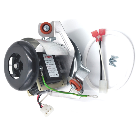 This stove blower is equivalent to Packard/66763 Stove Blower Motor 20503.
