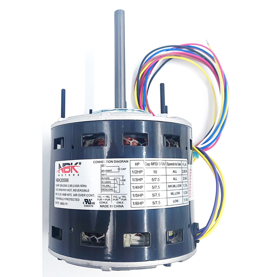 This stove blower is equivalent to Century/FE6000 Stove Blower Motor 208-230V - 20586.