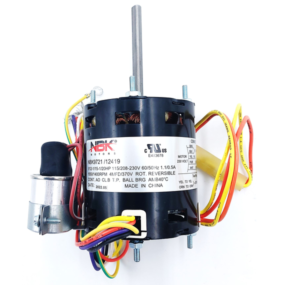 This motor is equivalent to Fasco/JF2F008N Fan Motor 1550/1400 RPM - 12419.