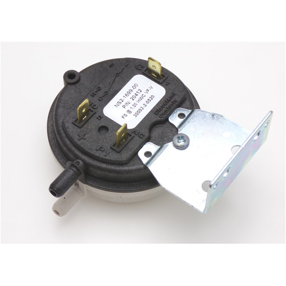 This vacuum switch is equivalent to Weil Mclain 511-624-510 Vacuum Switch - 20412.