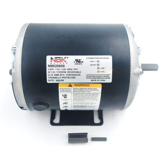 This motor is equivalent to Packard 45014 Self Cooled Fan Motor 115V - 20609.