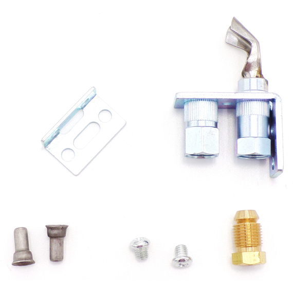 This pilot assembly kit is equivalent to Honeywell TRC Q314A4586 Pilot Burner Kit NG/LP - 20705.