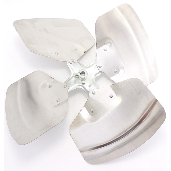 Revcor R41810 Aluminum Fan Blade - 18 IN, 4 Blade, 33 Degree, No Hub, Clockwise - 20909