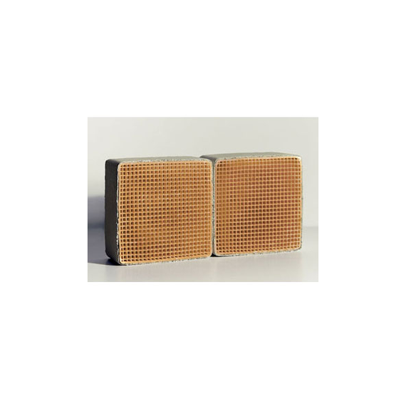CC-603 Woodstock Soapstone Rectangular Canned 4.6" x 4.6" x 2" Catalytic Combustor
