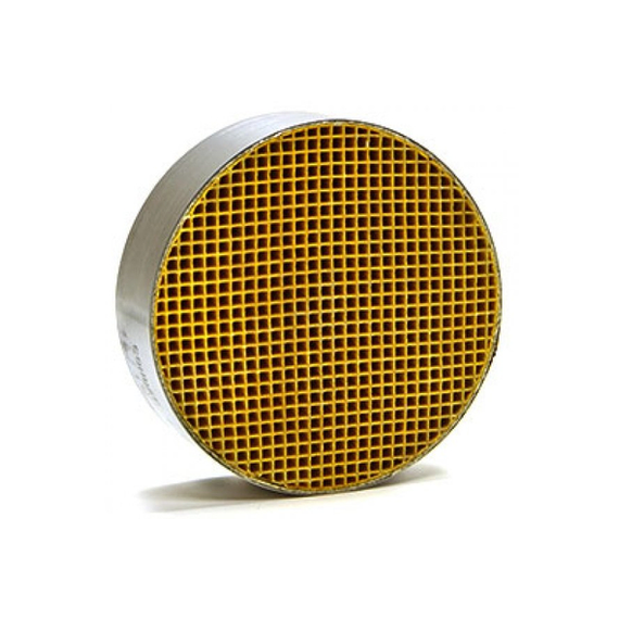CC-100 Lilly Industries Round Canned Catalytic Combustor, 7" x 2"
