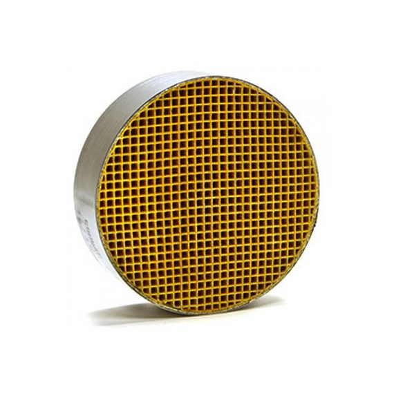 CC-100 Woodchuck Round Canned Catalytic Combustor, 7" x 2"